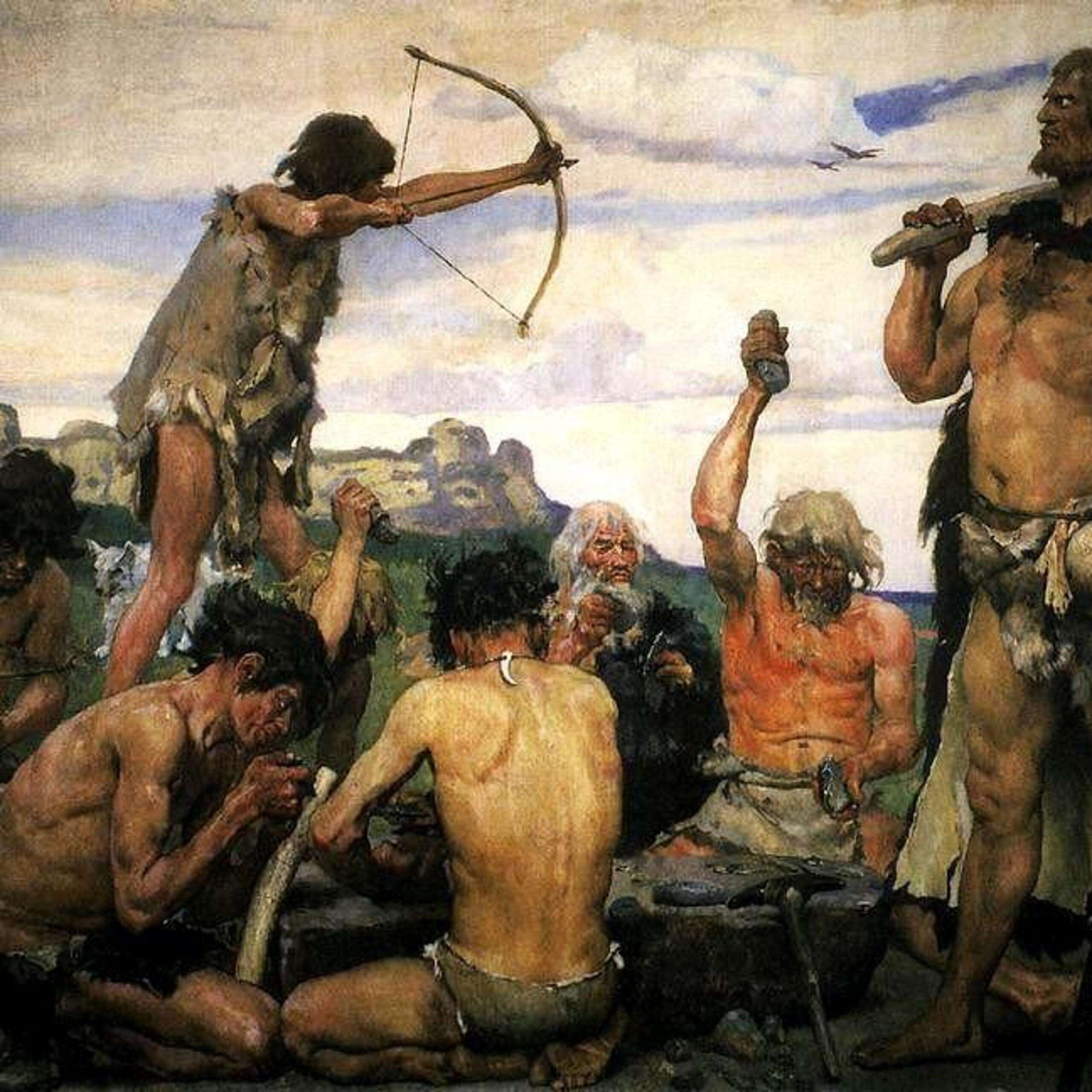 Физическая культура в первобытном строе. What was the biggest Innovation of the is era Stone age.